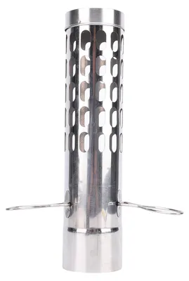 Immagine prodotto di Parascintille per canna fumaria, cappuccio antipioggia ignifugo in acciaio inox per accessori per stufe a legna, 61 x 260 mm