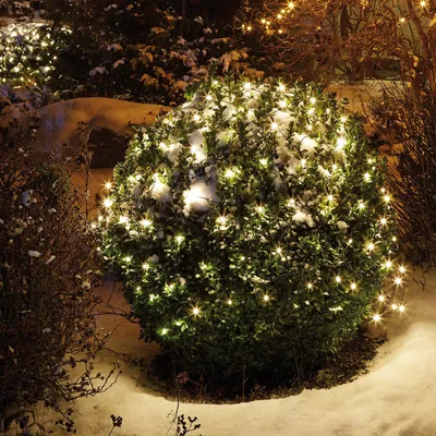 Produktbild von LED-System Profi Lichternetz außen verlängerbar warmweiß 208 LED ohne Netzkabel