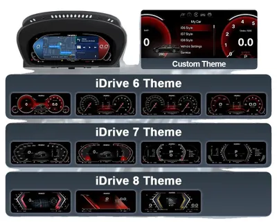 Immagine prodotto di Tachimetro digitale, CarPlay, cruise control adattivo, E70 CarPlay Multi-UI