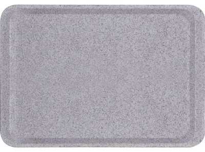 Produktbild von Polyestertablett 530x370 mm, Farbe Granit