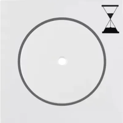 Image de Berker 16748989 Pièce centrale avec bouton-poussoir pour élément de commutation de relais temporisé blanc polaire, brillant Be
