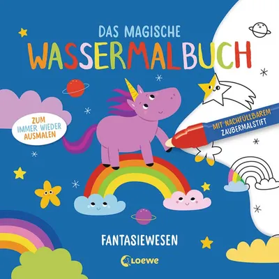 Image de Das magische Wassermalbuch - Fantasiewesen