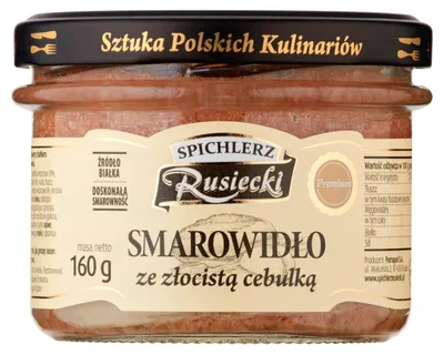 Zdjęcie produktu dla Spichlerz Rusiecki Smarowidło Ze Złocistą Cebulką 160 G