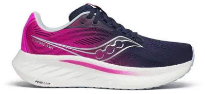 Produktbild von Saucony Ride 18 W Damen Laufschuh, Marineblau / Fuchsia, EUR 37.5