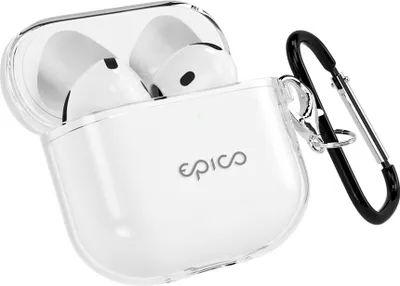 Image de Epico Étui transparent pour AirPods 4