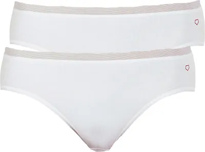 Produktbild von 2er Pack Damen Hüftslip Baumwolle-Elasthan von der Marke Schöller 42