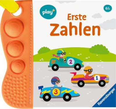 Produktbild von Ravensburger Play+ flip&pop: Erste Zahlen (Mein allererstes Beißbuch), Baby-Buch ab 6 Monate