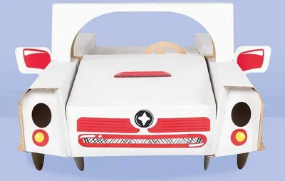 Produktbild von Tektorado Großes Cabrio-Auto aus Karton