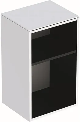 Zdjęcie produktu dla Geberit Smyle Square - Szafka boczna, otwarta, biały połysk 500.358.00.1
