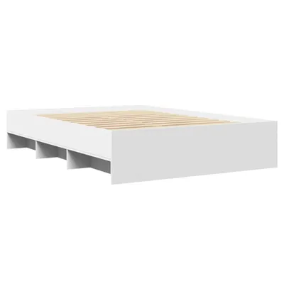 Produktbild von Bettgestell Weiß 140x190 cm Holzwerkstoff