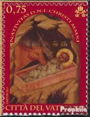 Produktbild von Briefmarken Vatikanstadt 2011 Mi 1730 (kompl.Ausg.) postfrisch Weihnachten Gemälde