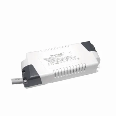Immagine prodotto di V-TAC 8036 Alimentatore LED da 8 Watt a 12 V per pannelli LED da incasso IP20 - Non dimmerabile
