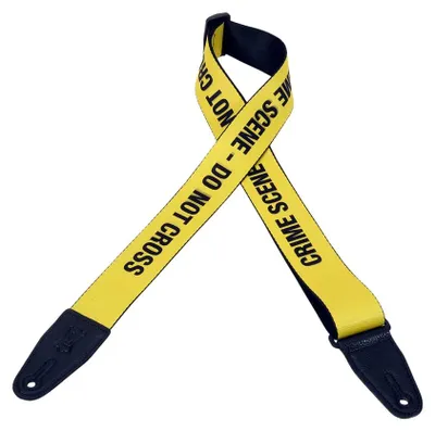 Produktbild von Levys Leathers MPS2-006 2" Polyester Gitarrengurt Crime Scene