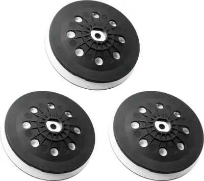 Produktbild von 3x Trade-Shop Schleifteller Stützteller Haftteller 125mm für Festool ETS EC 125, LEX 125 Exzenterschleifer ersetzt ST-STF-LEX 125/90/8-M8 W-HT, 492286