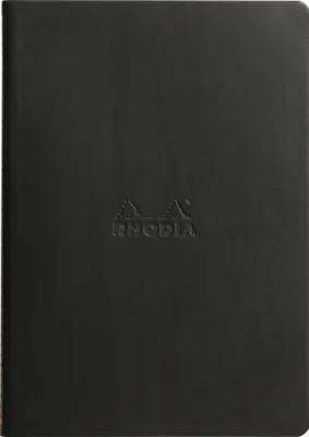 Image de RHODIA Cahier de notes RHODIARAMA DIN A5 ligné noir