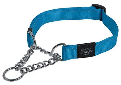 Produktbild von Rogz For Dogs Lumberjack Halfslip Halsband Turquoise