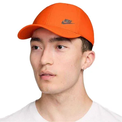 Productafbeelding van Nike - "Club" honkbalkap met structuur, model PP2906 (maat S-M) (oranje)