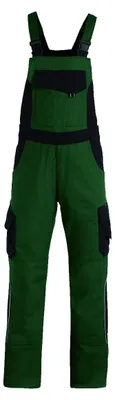 Produktbild von FHB ECKHARD Latzhose grün-schwarz Gr. 24