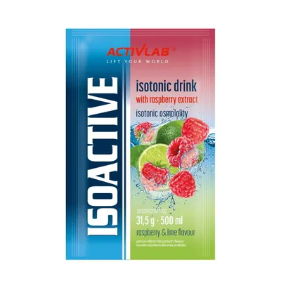 Immagine prodotto di Bevanda isotonica lampone-lime Activlab Iso Active 31,5 g