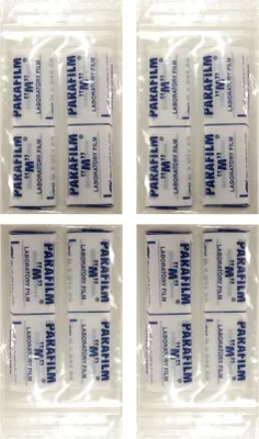 Produktbild von 250 St. Verschlussband Parafilm 10x3 cm zum verschließen Abkleben Isolieren Maskieren