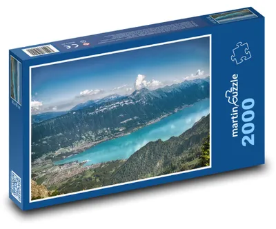 Produktbild von Puzzle 2000 Brienzersee in der Schweiz - martinpuzzle