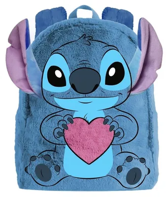 Zdjęcie produktu dla Plecak Disney Stitch Heart Plü