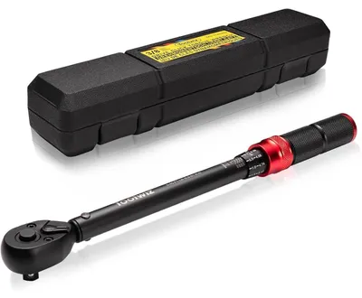 Produktbild von Drehmomentschlüssel 3/8 Zoll 6.8-61 Nm ±3% Genauigkeit 72 Zähne Ratschenkopf für Fahrrad Motorrad Auto