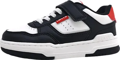 Immagine prodotto di Levis John SE -12: Scarpe sportive per bambini, sneakers, scarpe con velcro, colore bianco, adatte al tempo libero