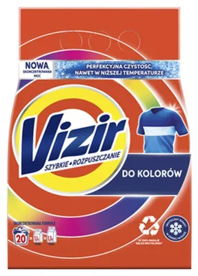 Produktbild von VIZIR Farbwaschpulver für Buntwäsche (35 Wäschen) 1,1 kg
