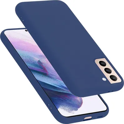 Produktbild von Cadorabo Schutzhülle für Samsung Galaxy S22 PLUS Hülle in Blau Handyhülle Case Cover TPU Etui