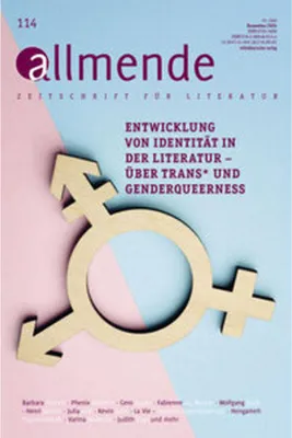 Image de Allmende 114 - Zeitschrift für Literatur
