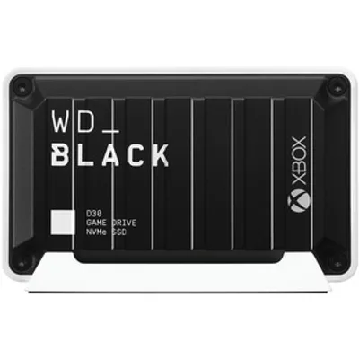 Produktbild von WD_BLACK™ D30 Game Drive SSD for Xbox™, 500 GB, 900 MB/s - Schwarz / Weiss