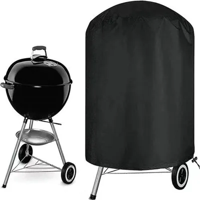 Obrázok produktu pre Držiaky na gril – 70 x 70 cm – okrúhle držiaky na gril – s textilným povrchom – univerzálne – vodotesné – odolné voči UV žiareniu – odolné voči poveternostným vplyvom
