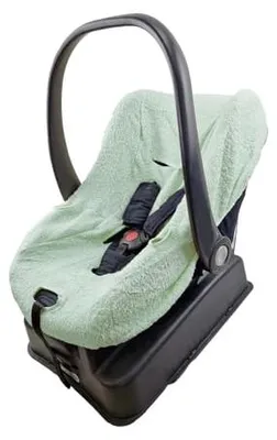 Productafbeelding van Bubabù babyschaal van badstof, groen