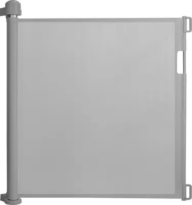 Obrázek produktu pro Sessamen-LP Bezpečnostní branka na schodiště Bezpečnostní branka do dveří Výsuvná 0-180 cm Zábrany pro psy Výsuvná branka do dveří a na schody pro děti a domácí zvířata (šedá, 180 cm)