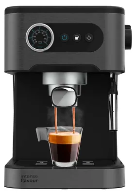 Obrázok produktu pre Cecotec Power Espresso 20 Pro, Espresso kávovar, 1,5 L, Mletá káva, 1350 W, Čierna, Nerezová oceľ