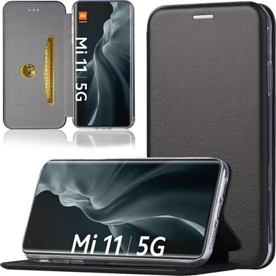 Produktbild von Xiaomi Mi 11 / Mi 11 Pro Hardcover Etui Schwarz