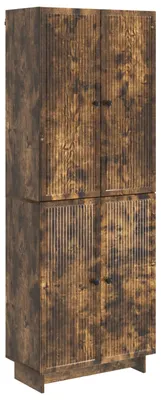 Produktbild von vidaXL Schrankset 2 stk. Räuchereiche Holzwerkstoff