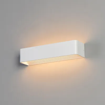Produktbild von KOSILUM - Wandleuchte, Aluminium - Weiß - Quadra
