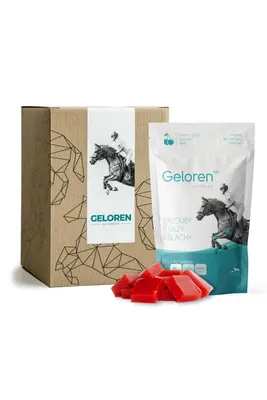 Obrázok produktu pre Geloren HA pre kone čerešňa 1350 g (3 × 450 g)