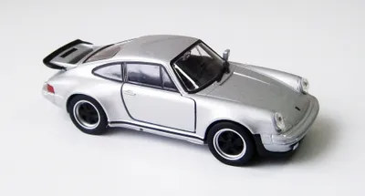 Produktbild von PORSCHE 911 Turbo Modellauto 11,5cm Modell Auto Metall Spielzeugauto 53(Silber)