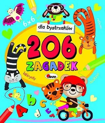 Obrázek produktu pro 206 zagadek. Dla bystrzaków