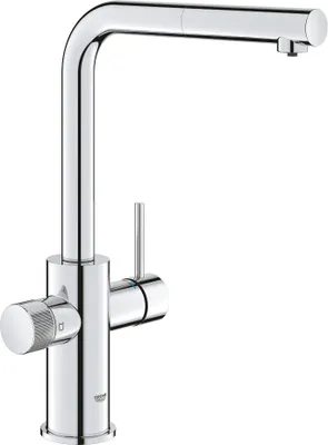 Image de Grohe Blue Pure Minta Mitigeur filtre avec douchette extractible Noir