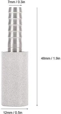 Diffusionsstein Edelstahl 2 Mikron Biercarbonisierung Homebrew