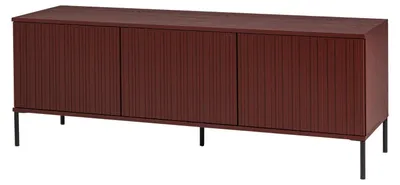 Produktbild von new gravure tv-möbel 150 cm kiefer bordeauxrot