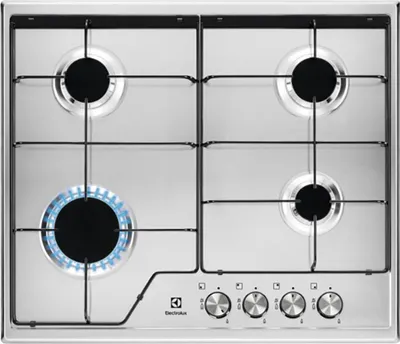 Immagine prodotto di Electrolux KGS6424BX Stainless steel Built-in 60 cm Gas 4 zone(s)