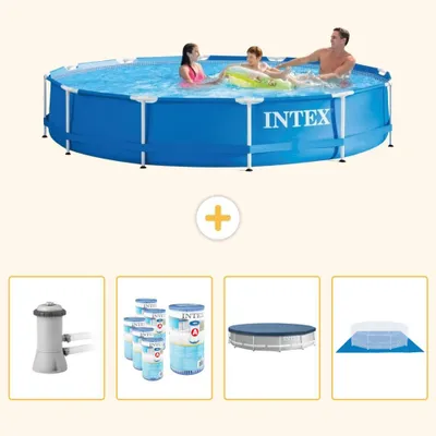 Produktbild von Frame Pool Rund - 366x76 cm - 5-teilig SCB88
