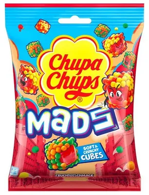 Produktbild von Chupa Chups Mads Fruits 115g