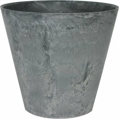 Produktbild von Artstone Blumentopf Claire - grau - 43x39 cm - mit Drainagesystem