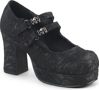 Produktbild von GOTHIKA-09 Damen Sandale von DemoniaCult, Schwarz  , EU 41, US 11